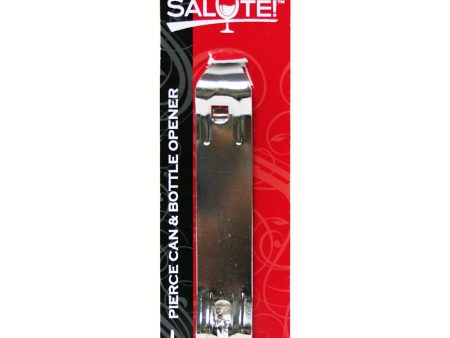 SALUTE! - Pierce Can & Bottle Opener - 2 Pieces Online Sale