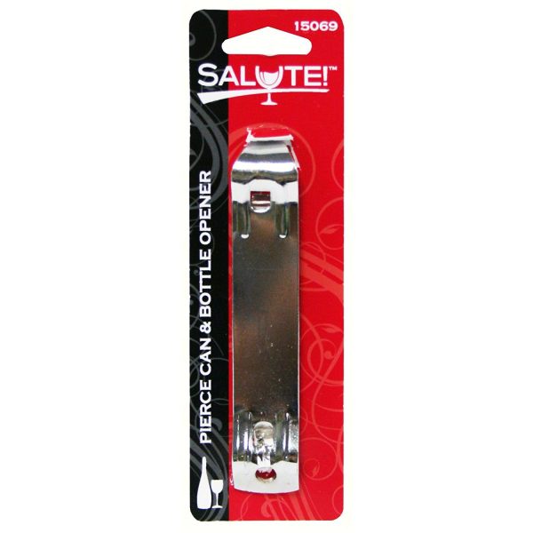 SALUTE! - Pierce Can & Bottle Opener - 2 Pieces Online Sale