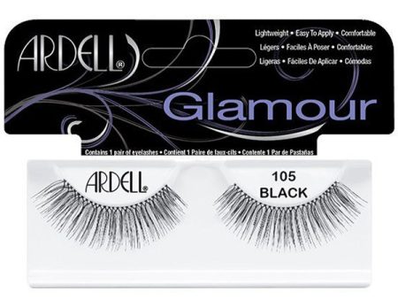 ARDELL - Glamour Lashes #105 Black - 1 Pair of Lashes Online Sale