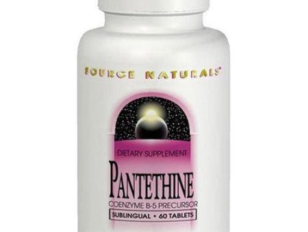 SOURCE NATURALS - Pantothenic Acid 500 mg - 100 Tablets For Discount