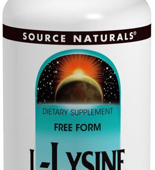 SOURCE NATURALS - L-Lysine (500 mg) - 100 Tablets Online Hot Sale