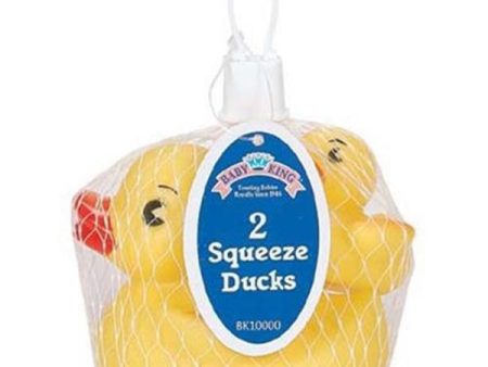 SQUEEZE TOY - Bath Squeeze Play Ducks - 2 Pack Sale