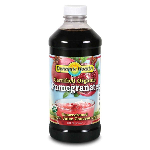 DYNAMIC HEALTH - Pure Pomegranate 100% Juice Concentrate, Unsweetened - 16 fl. oz. (473 ml) Cheap