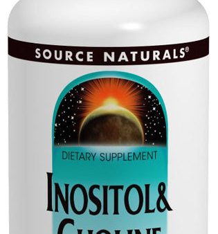 SOURCE NATURALS - Inositol & Choline (800 mg) - 50 Tablets Sale