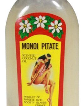 MONOI TIARE - Coconut Oil, Jasmine (Pitate) - 4 fl. oz. (120 ml) Supply