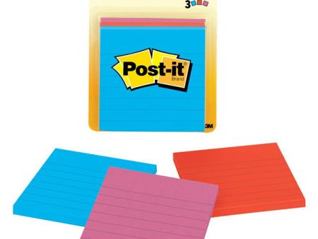 POST IT - 3 in x 3 in Jaipur Collection Lined - 3 Pads Pack Discount