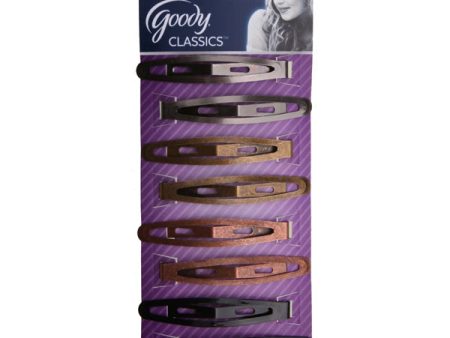 GOODY - Womens Classic Oval Metal Contour Clip - 8 Count Online