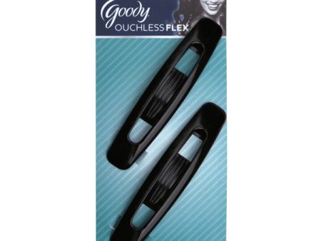 GOODY - Ouchless Flex Large Autoclasp Barrettes - 2 Count For Discount