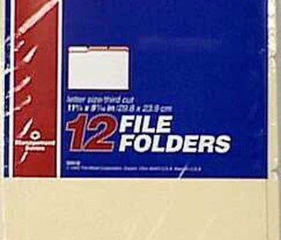 OXFORD - Manila File Folders Letter Size - 12 File Folders Online