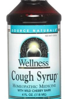 SOURCE NATURALS - Wellness Cough Syrup  - 4 fl. oz. For Sale