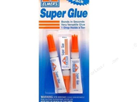 ELMER S - Super Glue - 3 x 0.07 oz. (2 g) Tubes on Sale