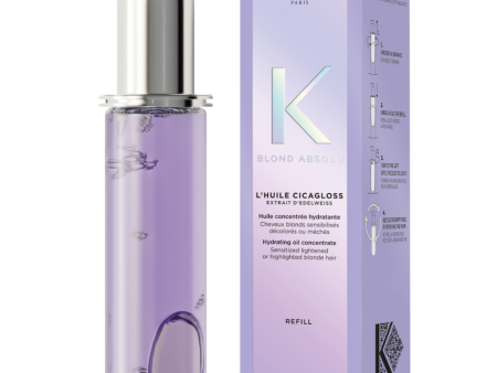 Kérastase Blond Absolu L Huile Cicagloss Hydrating Hair Oil Refill Capsule 75ml Supply