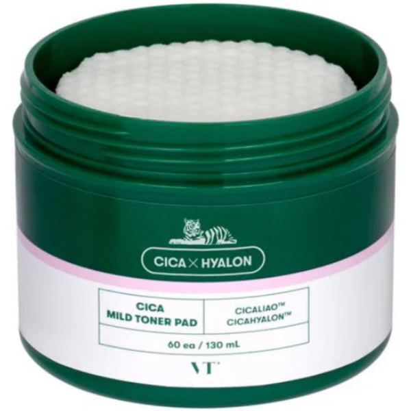 VT Cosmetics Cica Mild Toner Pads 130ml Online now