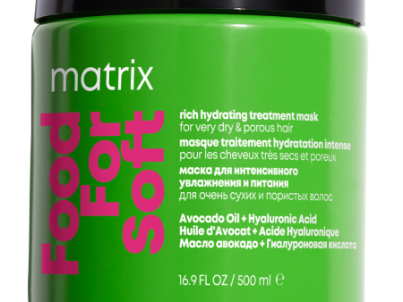 Matrix Food For Soft Rich Hydrating Treatment Mask 500ml Cheap