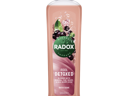 Radox Bath Soak Feel Detox 500ml Online