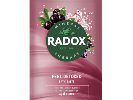 Radox Bath Salts Detox Therapy 900g Fashion