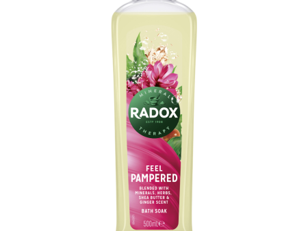 Radox Bath Soak Feel Pampered 500ml Cheap