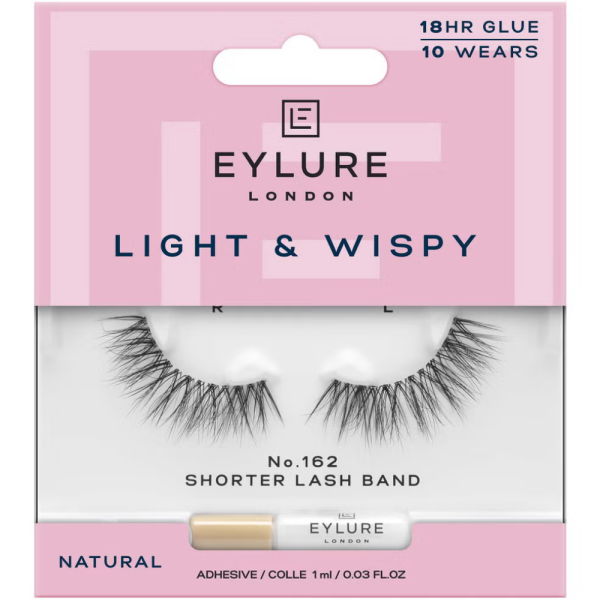 Eylure Light & Wispy 162 Natural Strip Lashes Black For Cheap