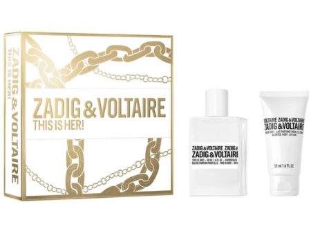 Zadig & Voltaire This Is Her Eau De Parfum Gift Set 50ml Sale