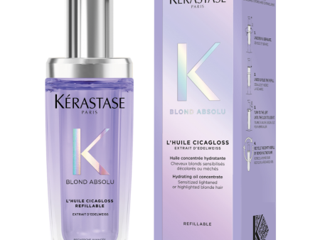 Kérastase Blond Absolu L Huile Cicagloss Hydrating Hair Oil Refillable Bottle 75ml For Cheap