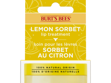 Burt s Bees Lemon Sorbet Lip Treatment 7g For Sale