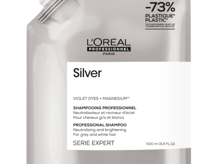 L Oreal Professionnel Serie Expert Silver Neutralising + Brightening Shampoo Refill Pouch 500ml Online Hot Sale