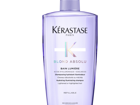 Kérastase Blond Absolu Bain Lumiere Hydrating Illuminating Shampoo Refillable Bottle 500ml on Sale