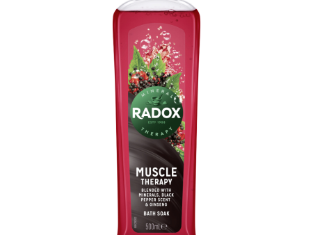 Radox Bath Soak Muscle Therapy 500ml Discount