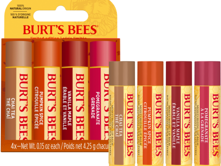 Burt s Bees Limited Edition Fall Mix Lip Balm Gift Set For Cheap