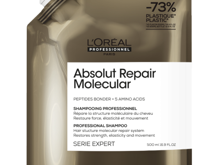 L Oreal Professionnel Serie Expert Absolut Repair Molecular Shampoo Refill Pouch 500ml Online now