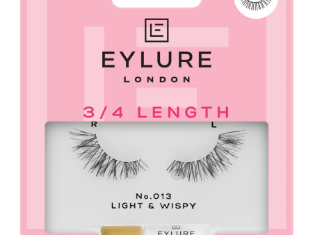 Eylure 3 4 Length 013 Natural No Trim Strip Lashes Black Online