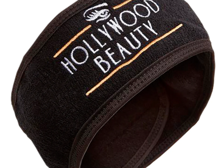 Hollywood Browzer Microfibre Spa Headband Black Sale