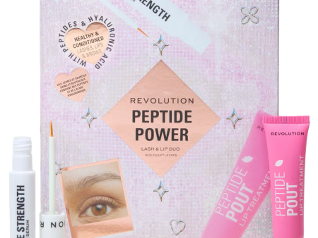 Makeup Revolution Peptide Power Lash & Lip Duo Fashion