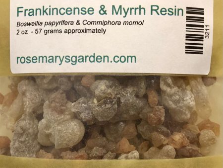 Frankincense & Myrrh Resin Blend 2oz For Discount