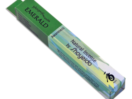 Magnificents Emerald incense - Shoyeido on Sale