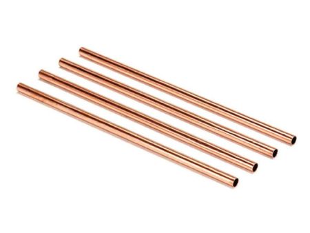 Copper Drinking Straws Set of 4 Fashion