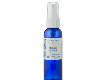 Melissa (Lemon Balm Water) Organic Hydrosol - hydrating spray toner - Snow Lotus on Sale