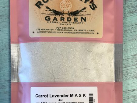 Carrot Lavender Face Mask 4oz Hot on Sale