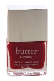 patent shine 10x nail lacquer - her majesty s red by butter london -For -For Women Hot on Sale