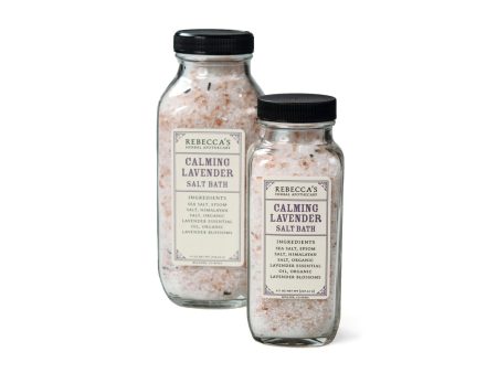 Calming Lavender Salt Bath on Sale