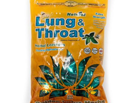 Lung and Throat Lozenges - Golden Lotus For Cheap