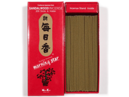 Sandalwood Incense & Burner - Morning Star Online Hot Sale