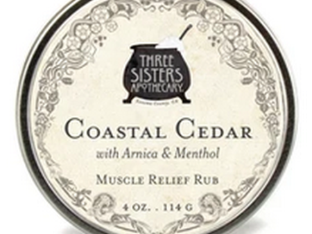 Coastal Cedar Arnica Muscle Rub 4oz Fashion