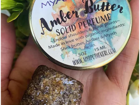 Amber Butter Solid Perfume Fashion