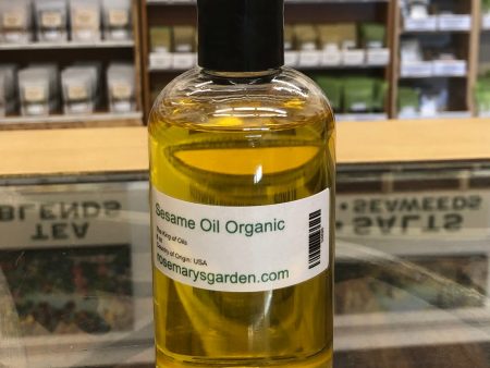 Sesame Oil Organic 8 fl.oz. Hot on Sale