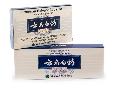 Yunnan Baiyao Original Formula - Capsules (16 caps) Sale