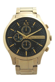 ax2137 gold-tone stainless steel bracelet watch by armani exchange -Unisex For Cheap