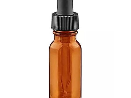 Amber 1 2 oz Glass Bottle with Dropper Supply