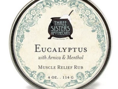 Eucalyptus Arnica Muscle Rub 4oz Hot on Sale