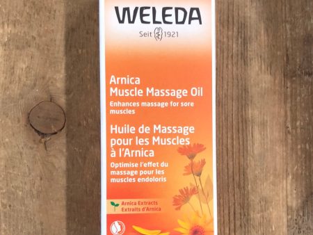 Arnica Massage Oil 3.4 fl.oz. Supply